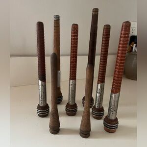 Vintage Wooden Bobbins